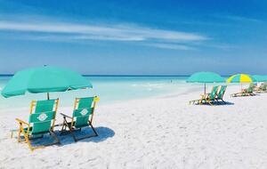 Destin Gulf View Retreat with Private Court - Destin, Florida