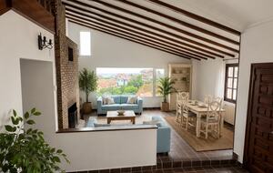 Sea View Residence with Pool and Guest Apartment - Mogro, Spain