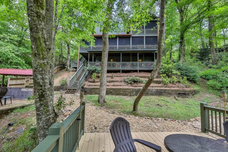 Ellijay Riverfront Cabin - Ellijay, Georgia