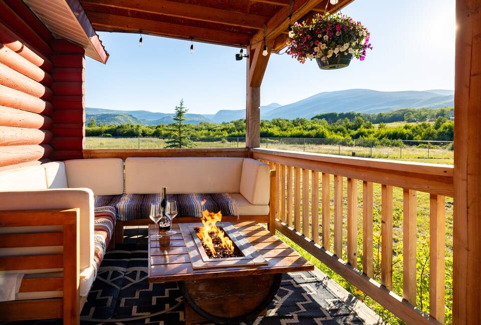 บ้านไม้ Mill Creek บนพื้นที่ส่วนตัว 80 เอเคอร์ - Anaconda, Montana