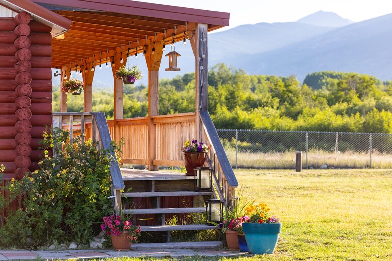 บ้านไม้ Mill Creek บนพื้นที่ส่วนตัว 80 เอเคอร์ - Anaconda, Montana
