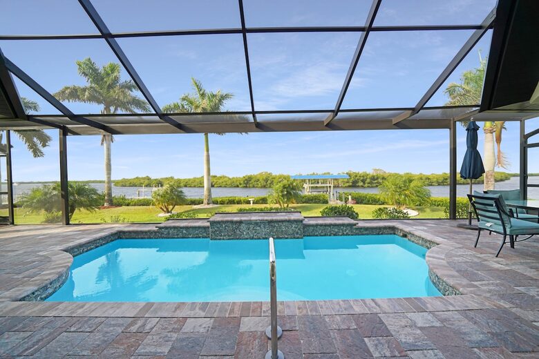 Port Charlotte Waterfront Retreat with Private Dock - Port Charlotte, Florida