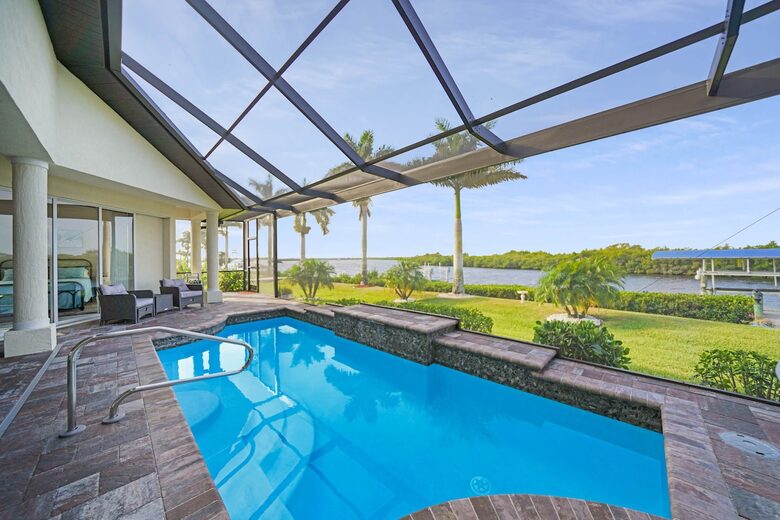 Port Charlotte Waterfront Retreat with Private Dock - Port Charlotte, Florida