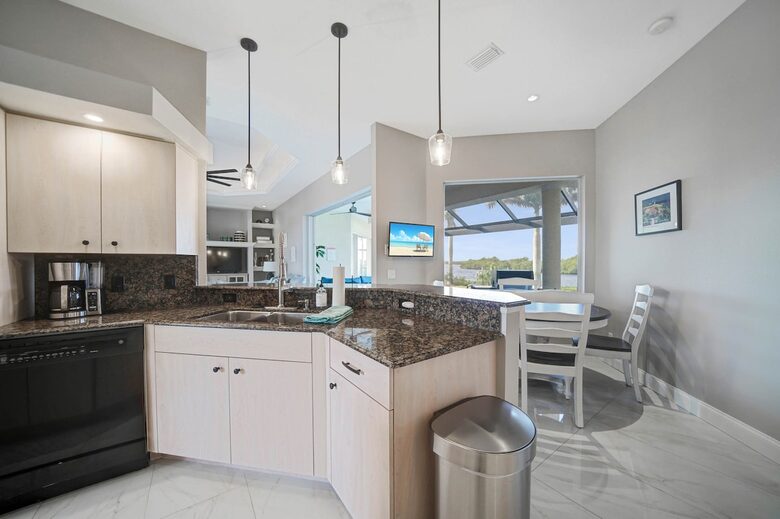 Port Charlotte Waterfront Retreat with Private Dock - Port Charlotte, Florida