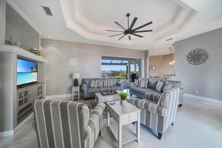 Port Charlotte Waterfront Retreat with Private Dock - Port Charlotte, Florida