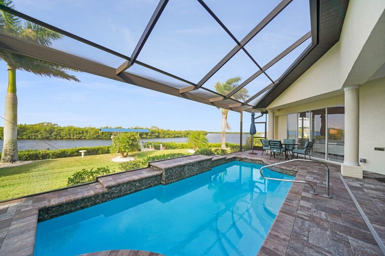 Port Charlotte Waterfront Retreat with Private Dock - Port Charlotte, Florida