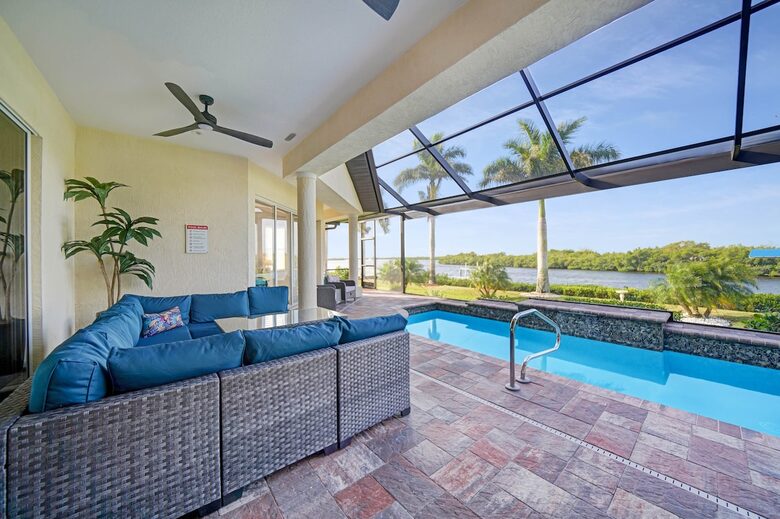 Port Charlotte Waterfront Retreat with Private Dock - Port Charlotte, Florida