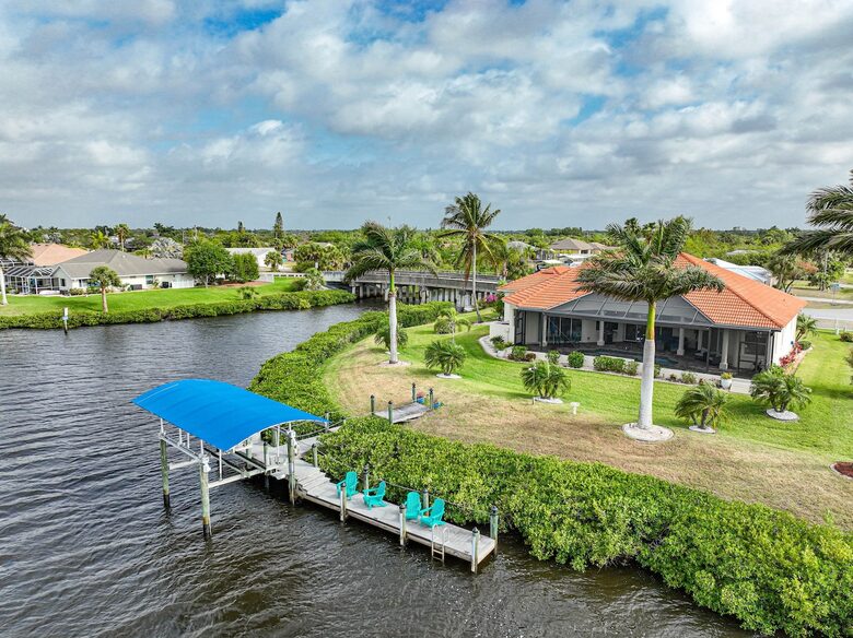 Port Charlotte Waterfront Retreat with Private Dock - Port Charlotte, Florida