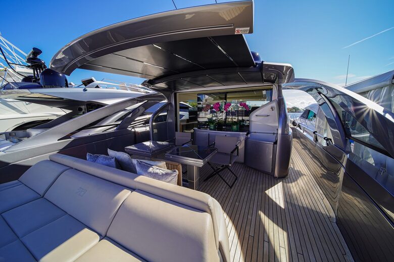 Iconic Hamptons Yacht Day Trips Aboard a 70-Foot Pershing - Middletown, Connecticut