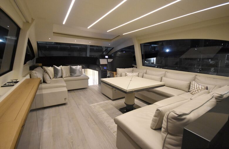 Iconic Hamptons Yacht Day Trips Aboard a 70-Foot Pershing - Middletown, Connecticut