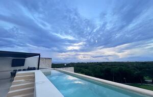 Tulum Country Club Penthouse with Rooftop Plunge Pool - Tulum, Mexico