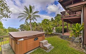Ocean-View Kona Retreat with Private Hot Tub - Kailua Kona, Hawaii