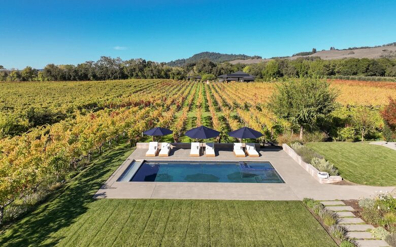 Healdsburg Vineyard Retreat with Pool, Spa & Sauna - Healdsburg, California
