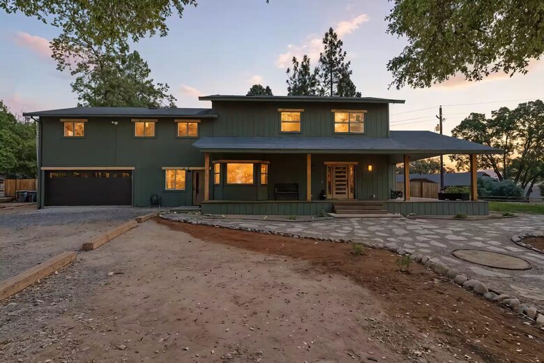 Private Pioneer Escape with Yoga Sanctuary & Mountain Views - Pioneer, California