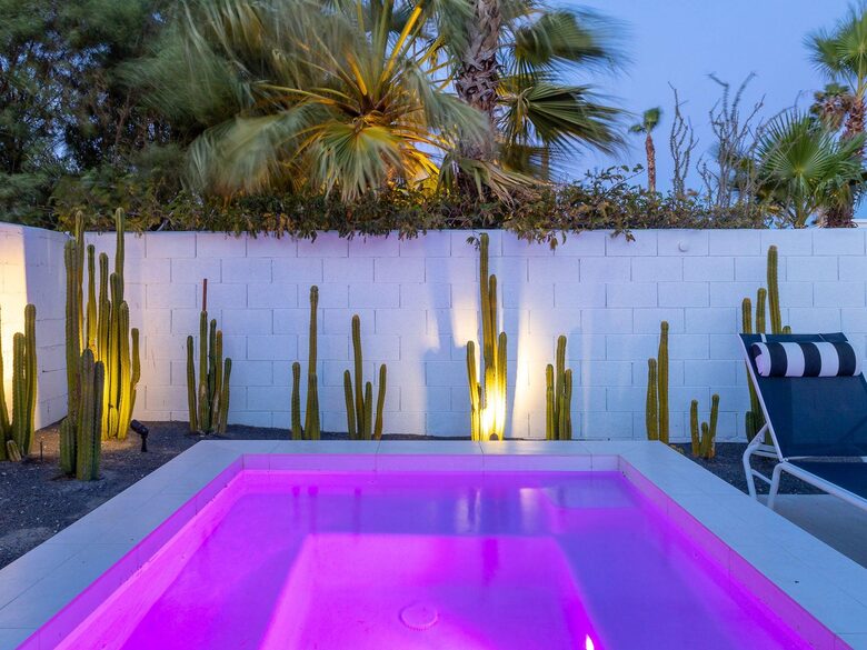Midcentury Palm Springs with Pool and Mountain Views - Palm Springs, California