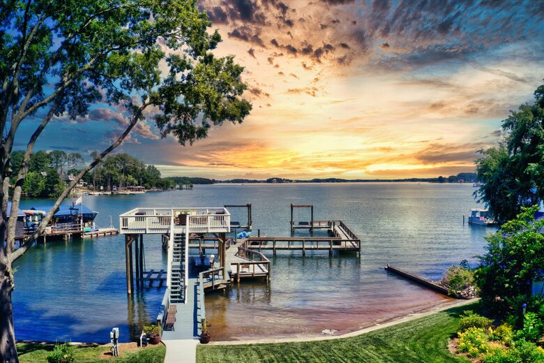 Lake Norman Estate with Private Dock - Denver, North Carolina
