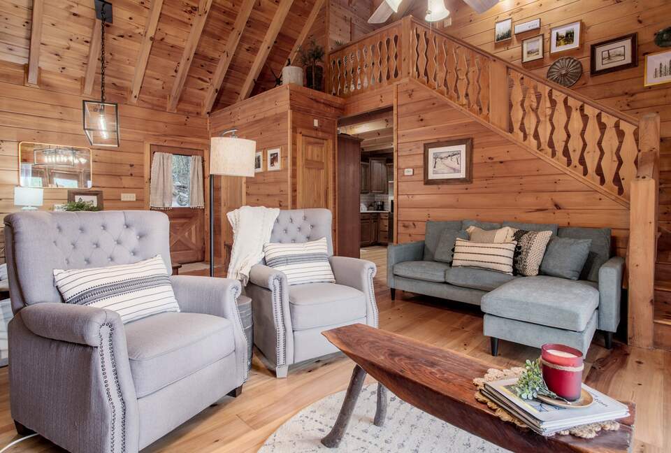 Fireside Mountain Escape Near Helen - Cleveland, Georgia