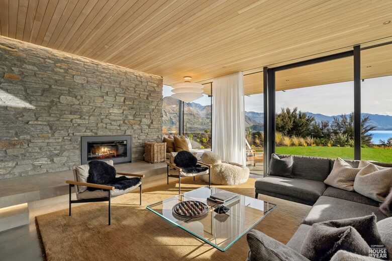 Wānaka Lakeside Architectural Retreat - Wānaka, New Zealand