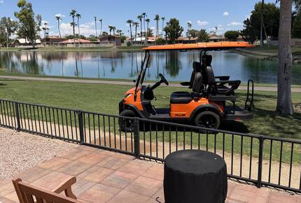 Sun Lakes Lakefront Home with Golf Cart - Sun Lakes, Arizona
