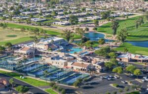 Sun Lakes Lakefront Home with Golf Cart - Sun Lakes, Arizona