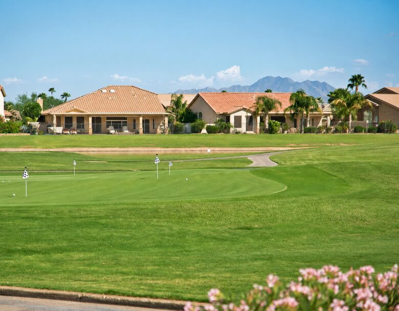 Sun Lakes Lakefront Home with Golf Cart - Sun Lakes, Arizona