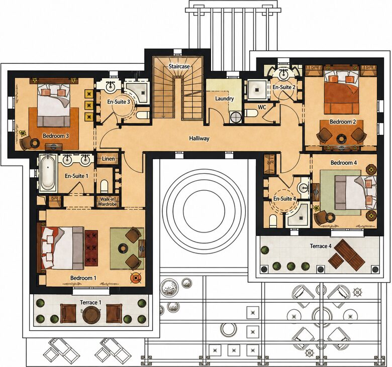 Villa Jacaranda - Marrakesh, Morocco