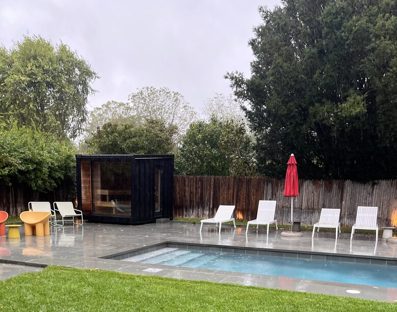 East Hampton Japandi Retreat with Heated Pool and Sauna - East Hampton, New York