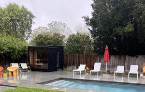 East Hampton Japandi Retreat with Heated Pool and Sauna - East Hampton, New York
