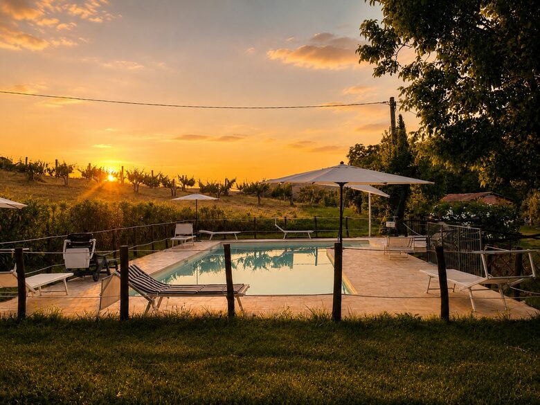 Private Umbrian Farmhouse with Countryside Views - Ferentillo, Italy