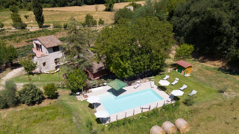 Private Umbrian Farmhouse with Countryside Views - Ferentillo, Italy