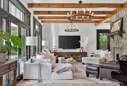 Grand Saratoga Escape with Resort-Style Backyard - Saratoga Springs, New York