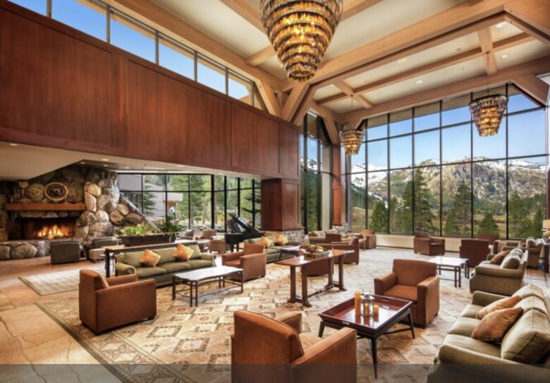Everline Fireplace Penthouse with Ski-In/Ski-Out Access - Olympic Valley, California