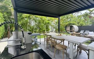 Miami MiMo Retreat with Shared Wellness Garden - Miami, Florida