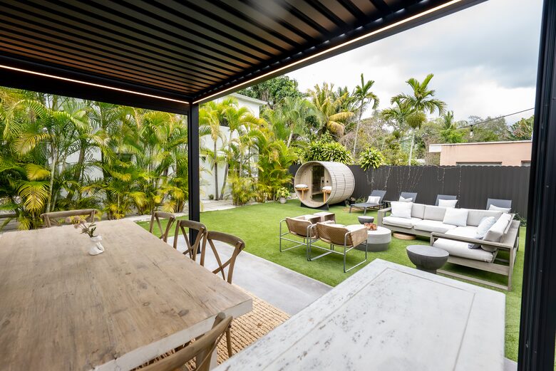 Miami MiMo Retreat with Shared Wellness Garden - Miami, Florida