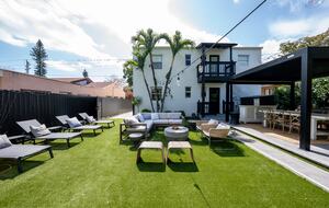 Miami MiMo Retreat with Shared Wellness Garden - Miami, Florida