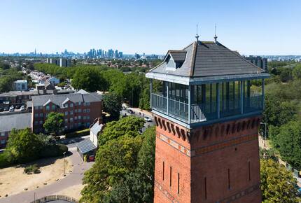 A London Landmark: The Water Tower, Woolwich - London, United Kingdom