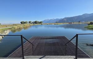 Sierra View Tiny Home Above a Private Pond - Genoa, Nevada