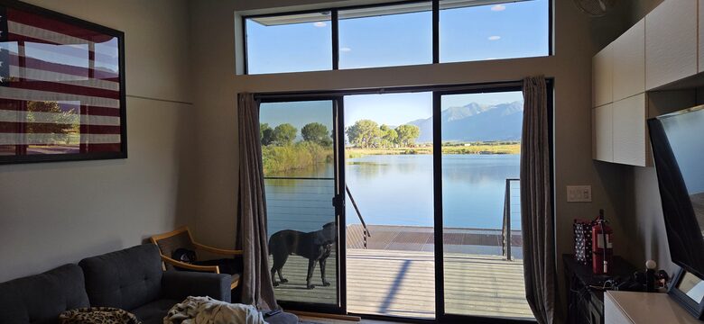Sierra View Tiny Home Above a Private Pond - Genoa, Nevada