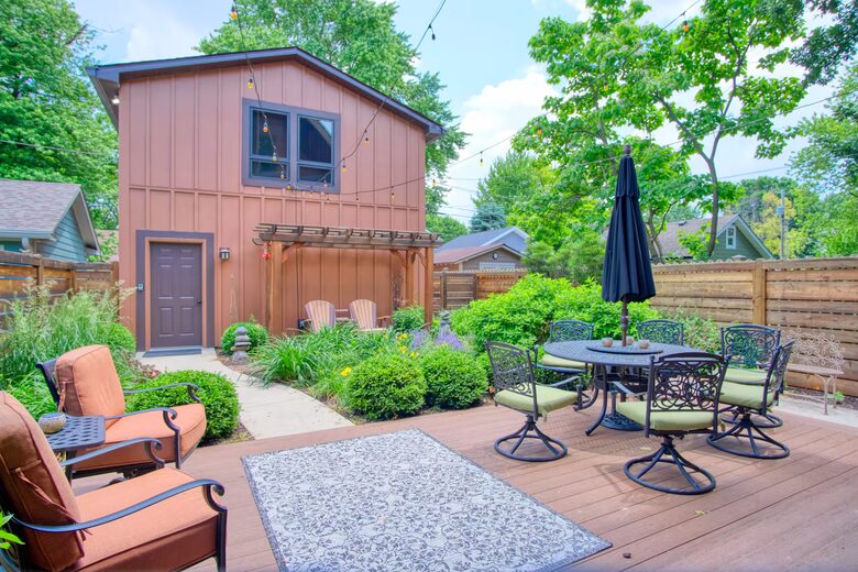 Indianapolis Home with Carriage House Near Lucas Oil Stadium - Indianapolis, Indiana