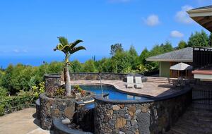 Kona Coast Estate with Infinity Pool - Captain Cook, Hawaii