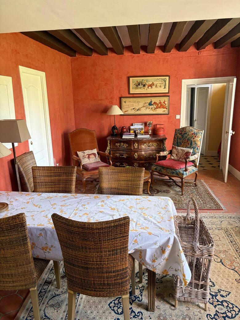 The Historic Dowager House at Château de Bandeville - St Cyr sous Dourdan, France