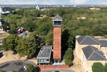 A London Landmark: The Water Tower, Woolwich - London, United Kingdom