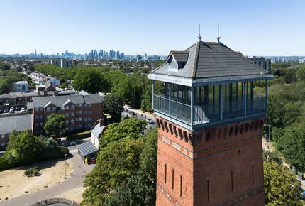 A London Landmark: The Water Tower, Woolwich - London, United Kingdom