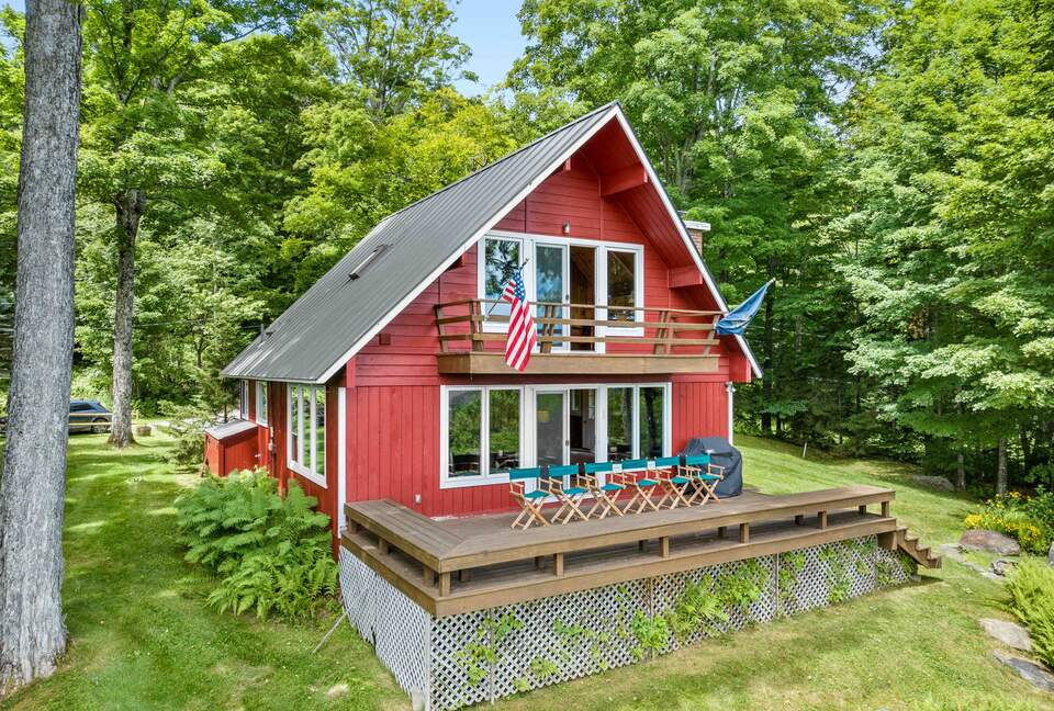 Rustic Sugarbush Chalet with Mad River Valley Views - Warren, Vermont