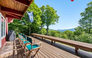 Rustic Sugarbush Chalet with Mad River Valley Views - Warren, Vermont