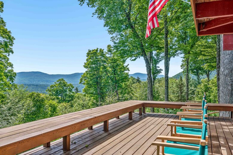Rustic Sugarbush Chalet with Mad River Valley Views - Warren, Vermont