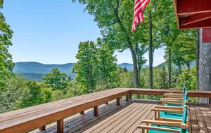 Rustic Sugarbush Chalet with Mad River Valley Views - Warren, Vermont