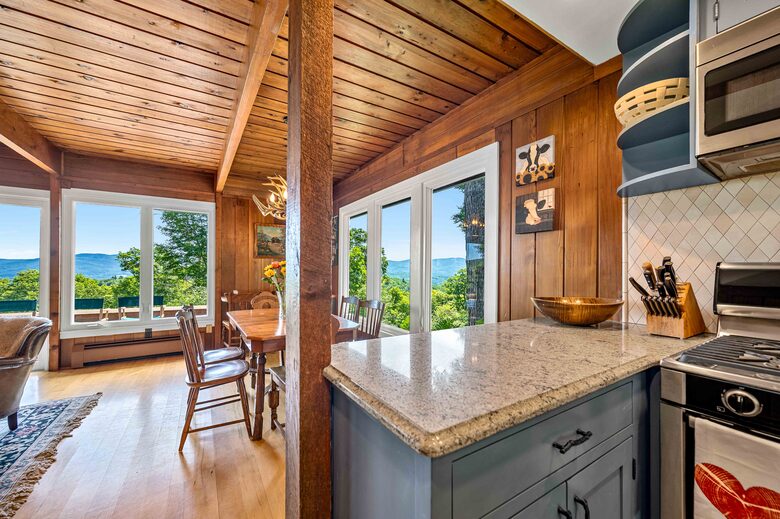 Rustic Sugarbush Chalet with Mad River Valley Views - Warren, Vermont