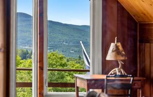 Rustic Sugarbush Chalet with Mad River Valley Views - Warren, Vermont
