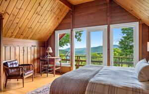 Rustic Sugarbush Chalet with Mad River Valley Views - Warren, Vermont